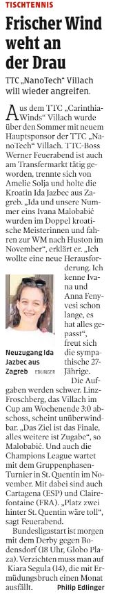 Kleine Zeitung - original, 14.09.2021